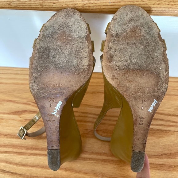 Kate‎ Spade Patent Leather Wedges Size 9.5 - Picture 7 of 7